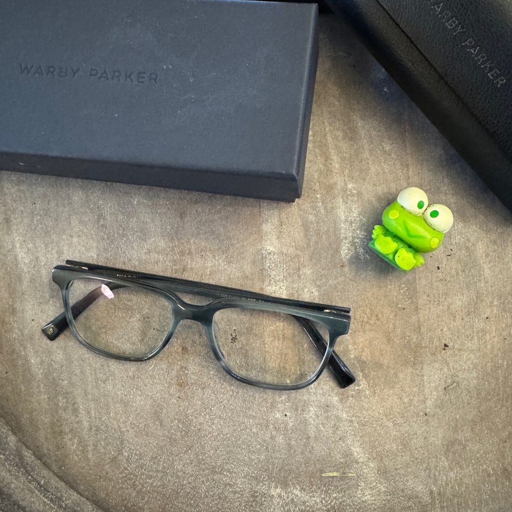 Warby Parker green Hayden Glasses